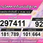ตรวจหวยลอตเตอรี่ 1 กุมภาพันธ์